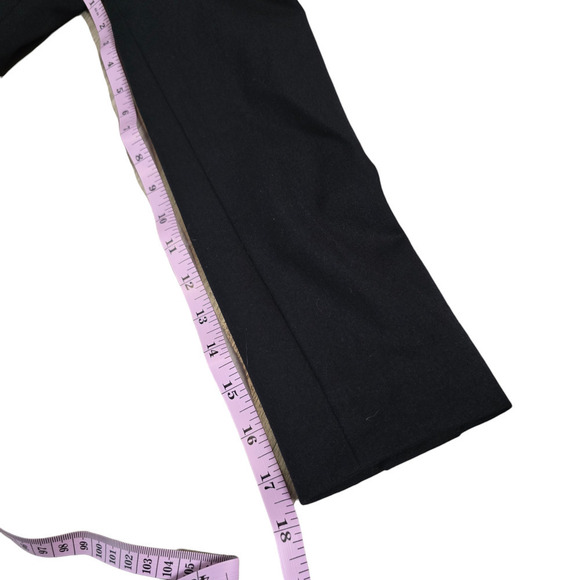 Milly sz 0 xs wool black blazer double button - Picture 8 of 10